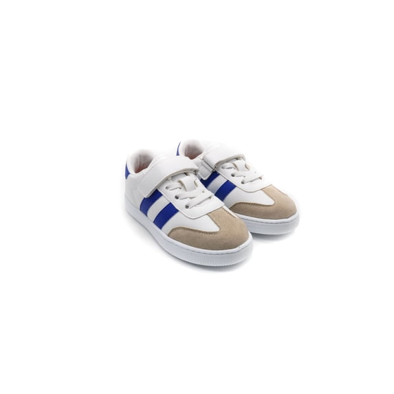 KUPA RAMBA Blue&White Children's Sneakers – Breathable Memory Foam Shoes for Kids, Mesh Lining Comfort Fit EU 29