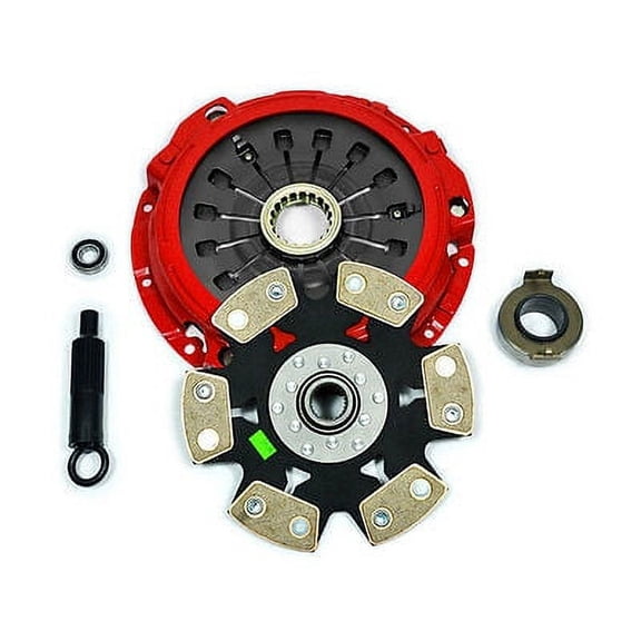 KUPP RACING 4 CLUTCH KIT FITS 2003-07 MITSUBISHI EVOLUTION EVO 8 VIII 9 IX TURBO