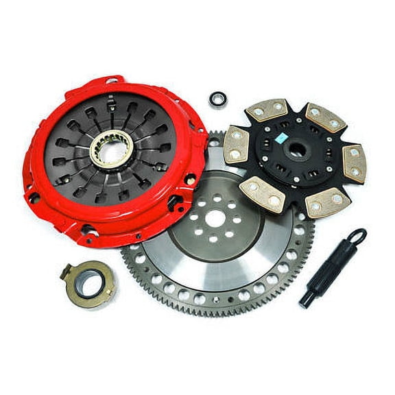 KUPP STAGE 3 CLUTCH KIT+RACE FLYWHEEL FITS SUPRA SOARER SC300 1JZGTE 2JZGTE R154 SWAP