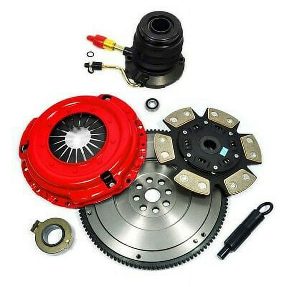 KUPP STAGE 3 RACING CLUTCH KIT + SLAVE CYL + FLYWHEEL FITS 01-11 FORD RANGER 2.3L