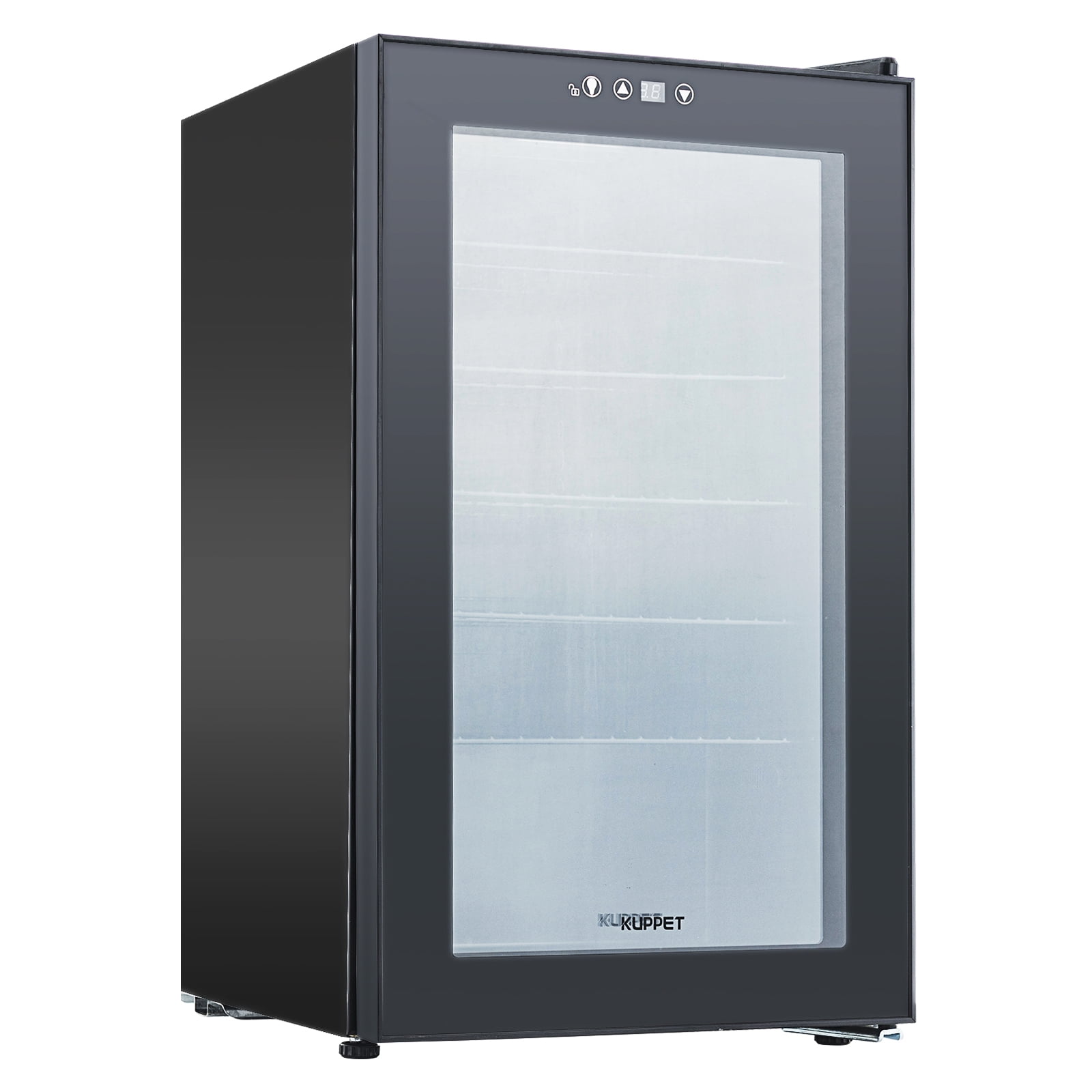 Kuppet mini fridge glass door deals