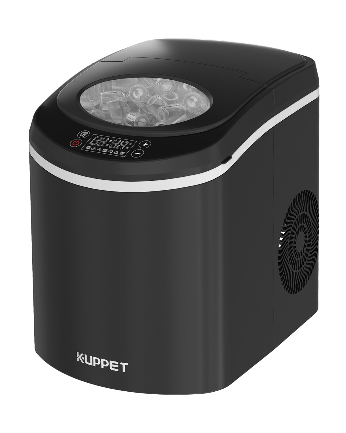 KUPPET Portable Ice Maker Machine for Countertop with LED Display Self
