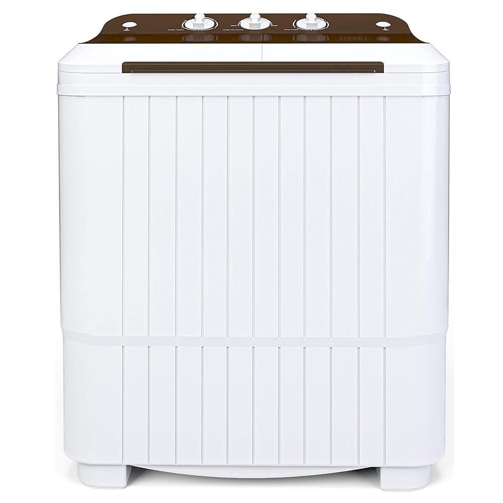 KUPPET Portable Washing Machine, 17lbs Compact Twin Tub Wash&Spin Combo ...