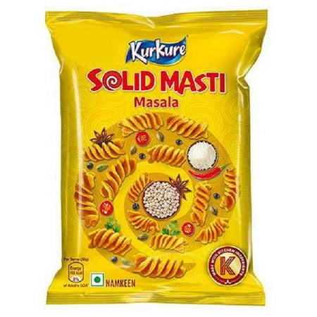 KURKURE Solid Masti Snacks Pack of 6 - 90 Grams (3.17oz)
