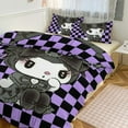 thumbnail image 1 of Cartoon rabbit Bedding Set Anime Three-piece for Boys Girls Teens King, 1 of 7