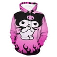 thumbnail image 1 of KUROMI Hoodie with Pocket Anime for Men Women Couple Gift, 1 of 7