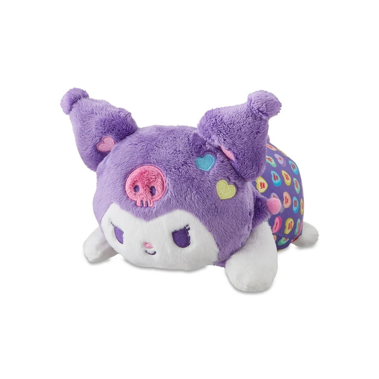 Sanrio Kuromi™ Plush with Sweethearts Candy Print Fabric - Walmart.com
