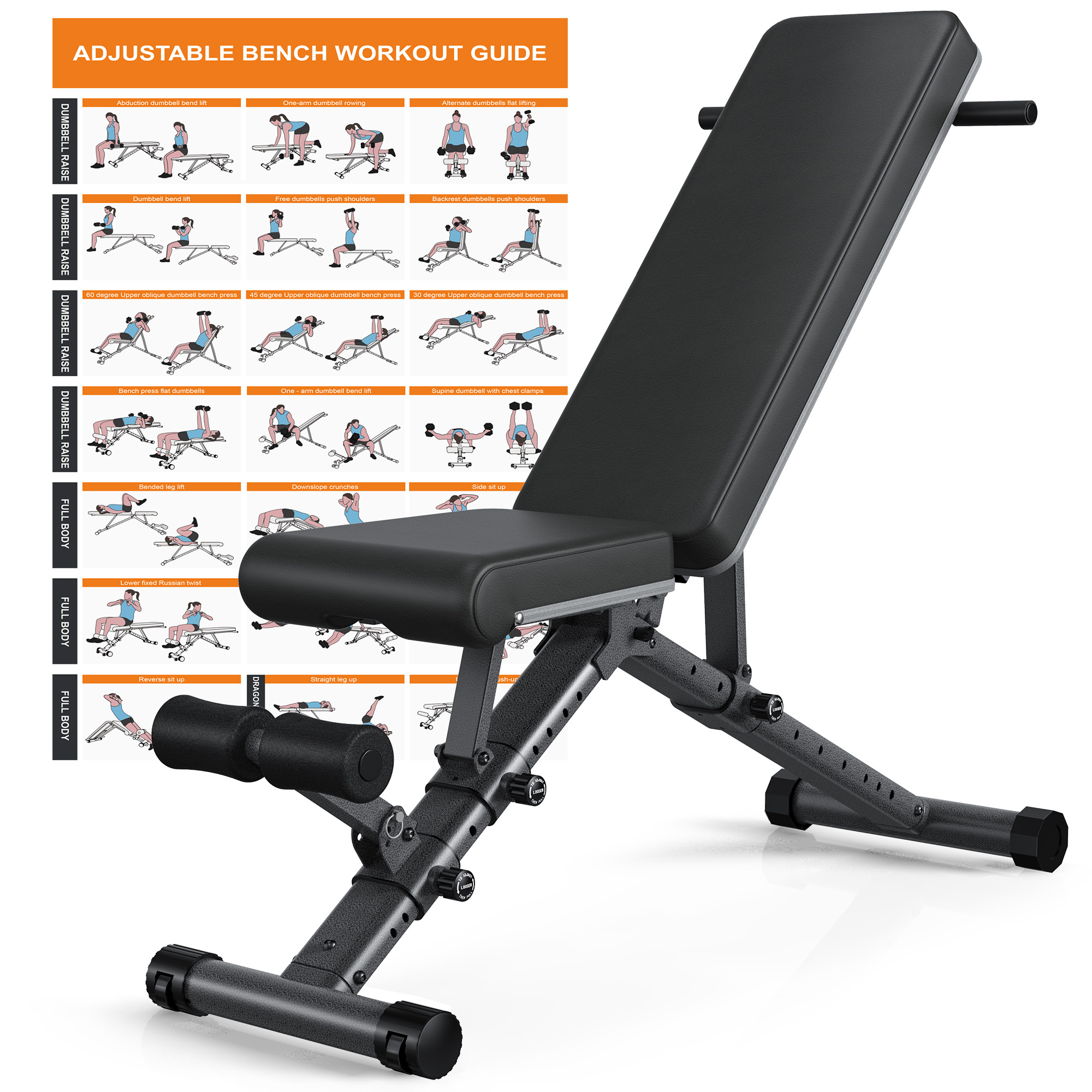 Bowflex SelectTech 4.1S Adjustable Incline Exercise Workout Weight