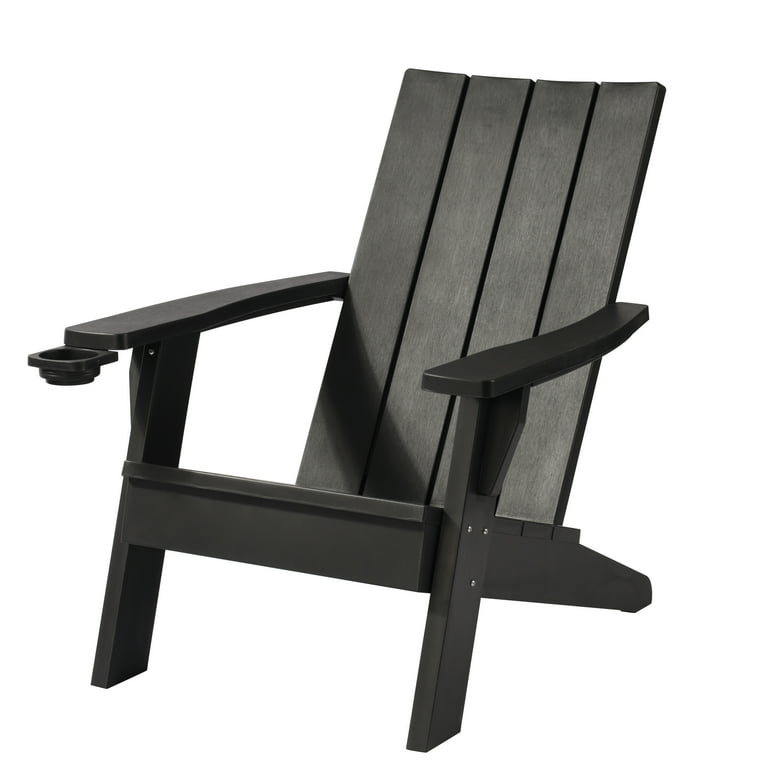 Adirondack chair with cup holder plastic cheap