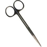 KUTZ 2 Pack 4.5" 11.4 cm Straight Stainless Steel Scissors | Sterilizable & Rust-Resistant | Ideal for First Aid Kits & Small Cutting Tasks