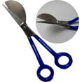 thumbnail image 1 of KUTZ 6" (15.2 cm) Appliqué Scissors | Ice Tempered Stainless Steel | Blue Vinyl Wrapped | Perfect for Stitchery & Fabric Layering, 1 of 3