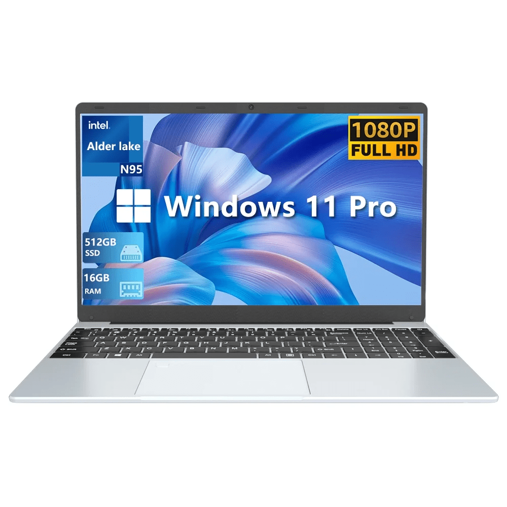 KUU 15 6 Laptop Intel Alder Lake N95 up To 3 4GHz 16GB RAM 512GB SSD kuu-15-6-laptop-intel-alder-lake-n95-up-to-3-4ghz-16gb-ram-512gb-ssd