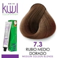 thumbnail image 1 of KUUL 7.3 RUBIO MEDIO DORADO  Color System  MEDIUM GOLDEN BLONDE Tintes ( DORADOS )  3.04 oz, 1 of 7