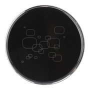 KUULAA 15W Fast Wireless Charger Intelligent Sensing Charging Pad for Mobile Phones Black Compatible with Multiple Devices Portable Slim Design Premium Desktop Power Station