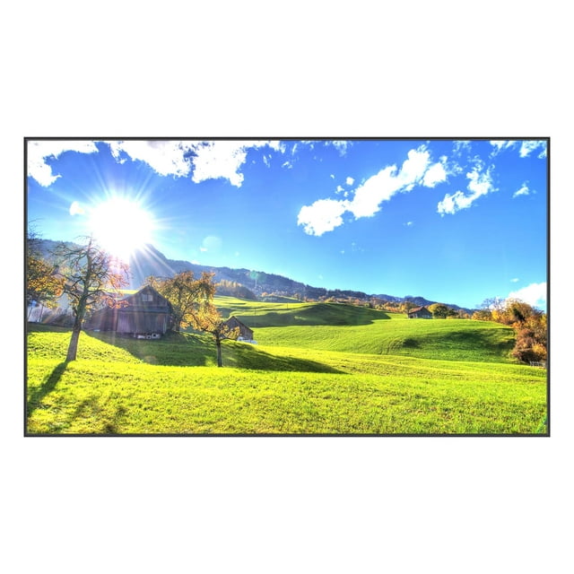 KUVASONG 49" Sun Readable Smart Outdoor TV for Outdoor Covered Area, 49" High Brightness Smart Outdoor Television