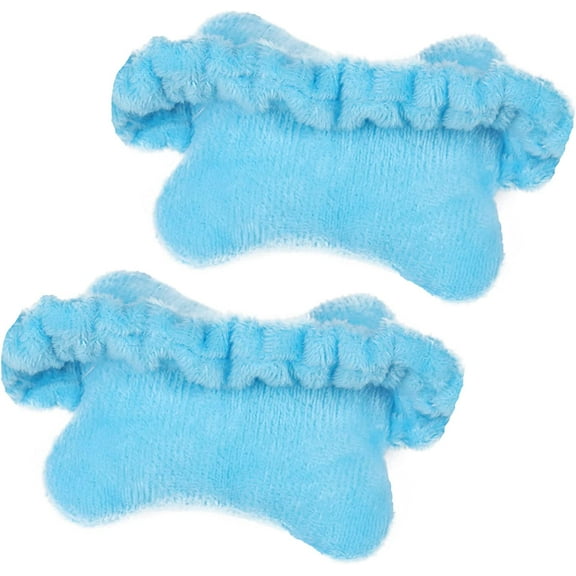 KUYHRF 2 Pack Mouse Wrist Rest Wrist Support Movable Comfortable Soft Hand Rest Wrist Bnad Compact Cute Elastic Women's Hair Band Length 8cm for Office Work/Study