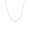 thumbnail image 1 of KUZZOI Men 0.07" Cord Chain Pendant Necklace 925 Silver, 1 of 7