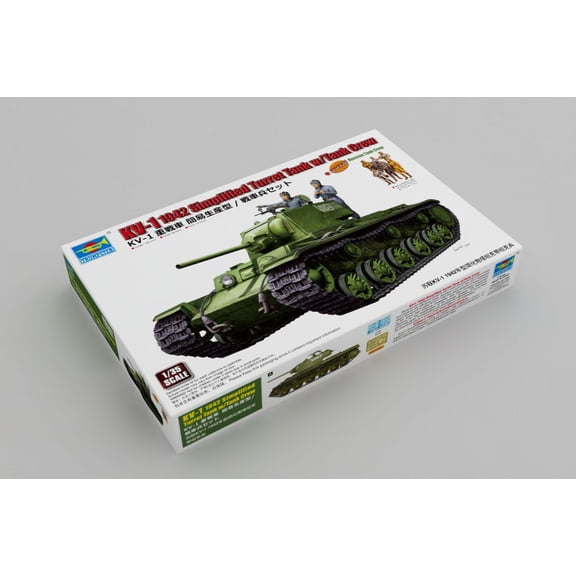 KV-1 1942 SIMPL TURRET TANK W/CREW