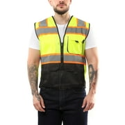 KV02 - Kolossus Deluxe High Visibility Vest with Multi Frontal Pockets | ANSI Class 2 Compliant