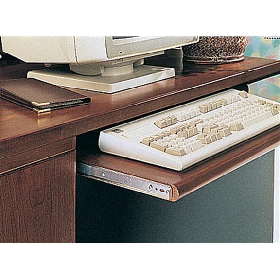 KV8150P16 16in. Variable Height Keyboard Slide - Anochrome - 75 lb Load Capacity