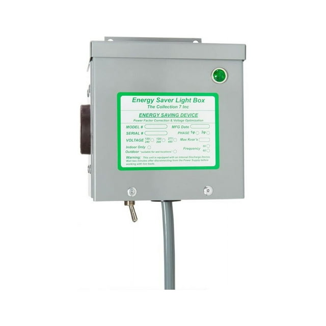 KVAR EMS Residential Surge Protector Energy Saver Green Box (3 Prong