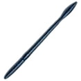 thumbnail image 1 of KVD Perfect Plastics Bull Worm, 10 in. - Black Blue Flake, 1 of 1