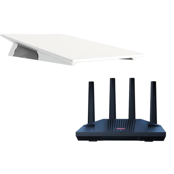 KVH 72-1113-WEDGE-CO Starlink Performance Gen 3 Kit with Wedge Mount Commbox Edge Core Communications Gateway Wi-Fi Router