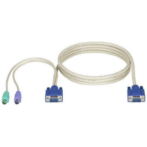 KVM CPU CBL S-A VGA 2-PS2 S-B VGA 10'