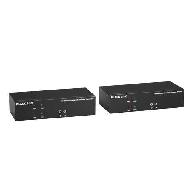 KVM Extender Over Catx - 4K, HDMI, USB 2.0, Serial & Audio