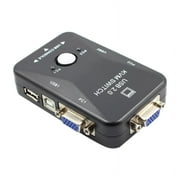 KVM Switch 2 Port VGA Switch USB 2.0 KVM Switcher Keyboard 1920X1080 Box Sharing Switch Vga Splitter