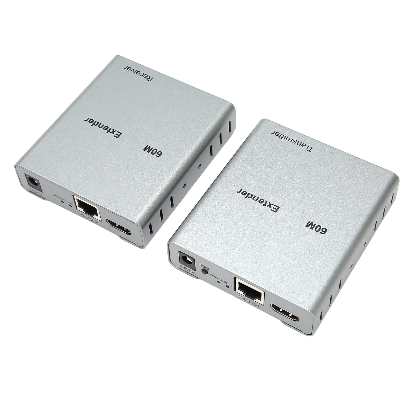 KVM USB Extender, 1080P USB KVM Extender Over Single Cat6, Cat7 Up To