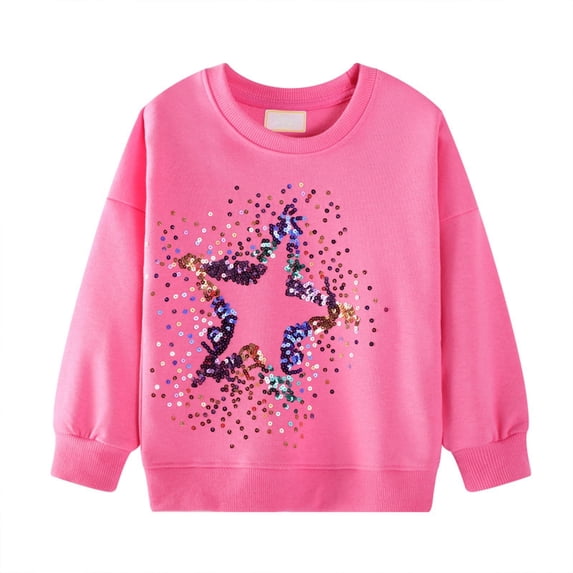 KVPLBQFD Baby Band Tees Girls Tunic Tops Thanksgiving Shirts Kids Baby Girl Clothes Kids Clothes Girls Size 10-12 Big Girls Clothes for Teen Girls, Pink 7-8 Years