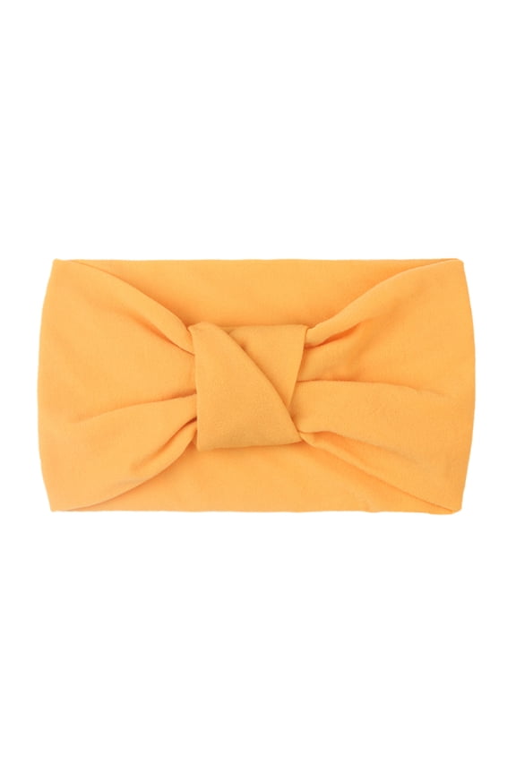 Baby Girl Solid Twist Turband Headwrap Hair Band Newborn Soft Stretch Hairband Trendy Knotted Hair Accessories for Toddler Infant Girls Shower Gifts