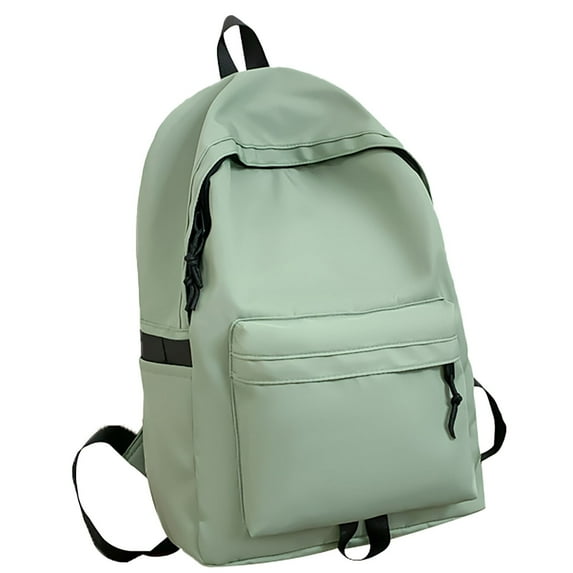 KVPLBQFD Backpack Black Backpack for Women Backpack Men Plain Black Mens Backpack School Best Backpack Travel Bookbag, Green One Size
