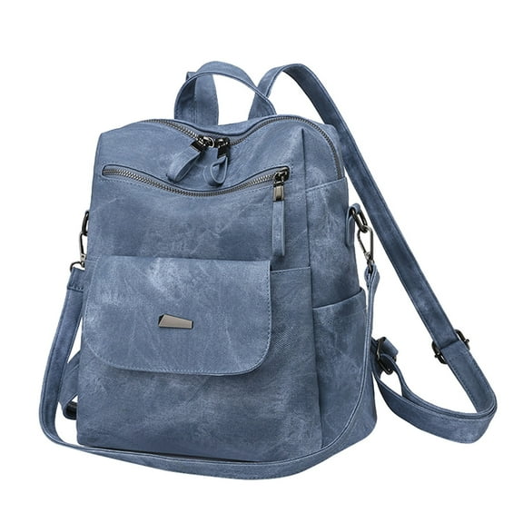 KVPLBQFD Backpack for Work Backpack Woman Small Travel Backpack Women's Backpack Bulk Backpack Laptop Mochilas Para Mujer, Blue One Size