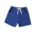 thumbnail image 1 of KVPLBQFD Basketball Shorts Youth Boys Compression Shorts Baseball Shorts Black Basketball 2t Boy Clothes Boys Clothes Size 10-12 Youth Clearance Boys, Blue 3-4 Years, 1 of 4