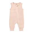 thumbnail image 1 of KVPLBQFD Boys Suit Size 6 Baby Little for Big Onesie Cotton Rompers Footless Pajamas Zipper Sleeveless Sleeper Jumpsuit Cotton Footless Baby Clothes Unisex, 1 of 3