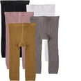 thumbnail image 1 of KVPLBQFD Burgundy Leggings Lined Leggings for Girls Leggings Size 6 Brown Tights Sheer Black Dance Tights Gym Pants Gifts for Teen Boy Best 10 Year, Pink 4-5 Years, 1 of 9