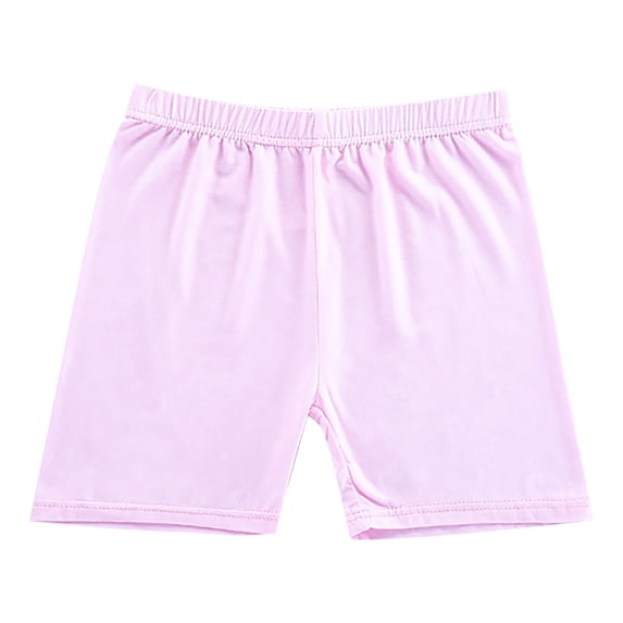 KVPLBQFD Camo Shorts Spandex Shorts Gymnastics Shorts Toddler Girl Clothes 3t Baby Clothes Newborn Cute Clothes for Teens Bike Shorts for Girls, Pink 8-9 Years