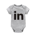 thumbnail image 1 of KVPLBQFD Girls Holiday Jumpsuit Cute Baby 24 Month Long Sleeve Onesies Boy Crawler Twin Alphabet Crawler Pure Cotton Baby Crawler Alphabet Twin Printed Twin Baby Jumpsuit Cute Baby Girl Clothes, 1 of 2