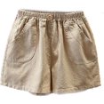 thumbnail image 1 of KVPLBQFD Golf Shorts White Compression Shorts Black Cheer Shorts Baby Boy Clothes 12 Months Baby Summer Boy 5t Boys Clothes Size 10 Clothes, Khaki 5-6 Years, 1 of 6