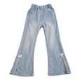 thumbnail image 1 of KVPLBQFD Jeans for Toddler Girls Jogger Pants Girls Sweatpants Size 10-12 Toddler Boy Sweatpants Unusual Gifts Cute Clothes for Girls 10-12 Preppy, Blue 11-12 Years, 1 of 9