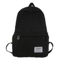 thumbnail image 1 of KVPLBQFD Kawaii Backpack Black Backpack for Men Mens Backpack Work Plane Backpack Sports Plain Backpack Bag Tote, Black One Size, 1 of 4
