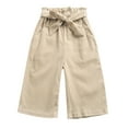 thumbnail image 1 of KVPLBQFD Khaki Pants for Girls Baggy Pants Baggy Sweat Pants Girls Softball Pants Size 18 Months Girls Clothes 12-18 Month Girl Clothes 18month Girl, Khaki 6-12 Months, 1 of 4