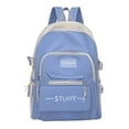 thumbnail image 1 of KVPLBQFD Nursing Backpack Outdoor Backpack Travel Backpack Carry on Flight Approved College Backpacks Travel Purse Women Backpack for Work Mochila, Blue One Size, 1 of 6