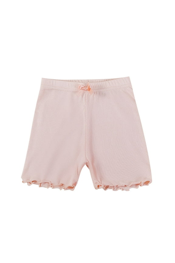 Shorts for Girls 10-12 Girls Athletic Shorts White Compression Shorts Clothes Warmer 4t Girl Clothes 12 Months Girl Baby Girl 18 Months, Pink 3-4 Years