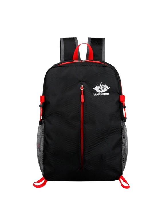 Small Backpacks Calpak Backpack Waterproof Travel Backpack Personal Item Puffy Backpack Big Backpacks for School Heavy Duty Bookbag, Black One Size