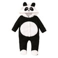 thumbnail image 1 of KVPLBQFD Toddler Boy Sweatsuit Baby Boys Baby Boy Onesies 6-9 Months and Girls Winter Clothes Snowsuit Teddy Bear Onesie Outfit Jumpsuit Romper Coat Hooded Suit Toddler Gifts Age 3-4, 1 of 8