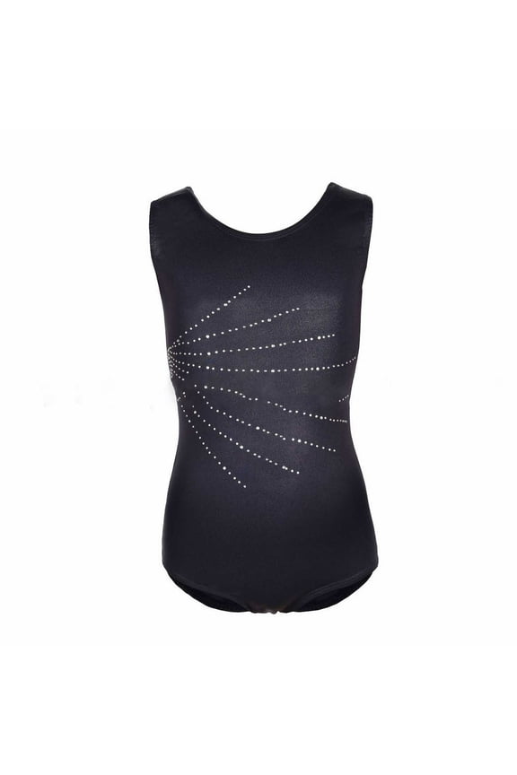 Toddler Girl Sweatsuit Kids Girls Baby Overalls Dance Attire Spring/summer Solid Color Metallic Luster Gymnastics Attire Performance Attire Spring Summer Girls Party Dress