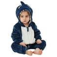 thumbnail image 1 of KVPLBQFD Toddler Outfits for Boys Baby Boy Baptism Outfit Christmas Toddler Boy Outfit 2t Onesies Girl Toddler Girls Size 10-12 Clothes Kids Clothes, Dark Blue 12-18 Months, 1 of 8